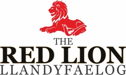 The Red Lion Llandyfaelog Logo