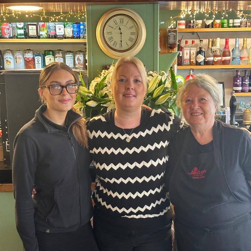 Three generations of the same family looking after The Red Lion